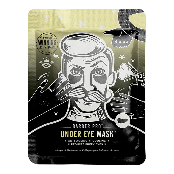 BARBER PRO Under Eye Mask With Activated Charcoal And Volcanic Ash