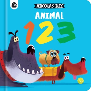 Happy Yak Animal 123 Board Book