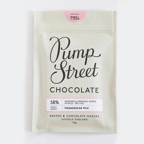 Pump Street Madagascar Milk 58% Chocolate