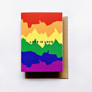 The Completist Love Is Love Card