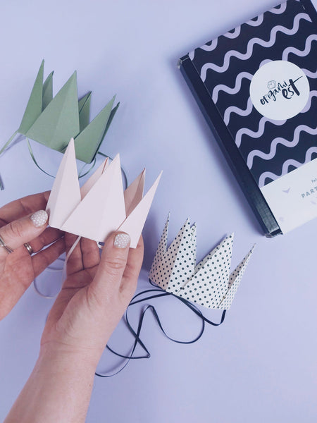 Origamiest Party Crowns Origami Kit