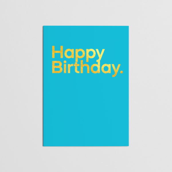 Happy Birthday Card