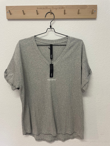 V-beck Tee Grey