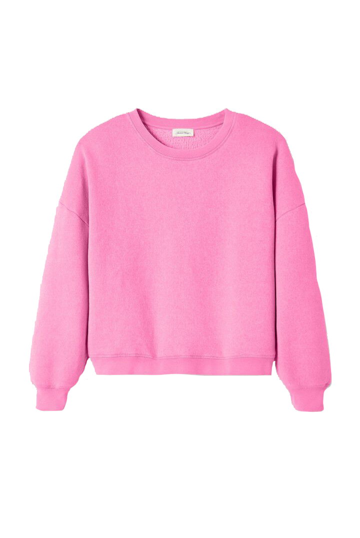 American Vintage Ikatown Sweatshirt - Vintage Fluo Pink