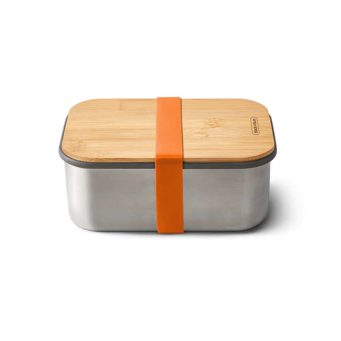 Stainless Steel Sandwich Box Large - Orange