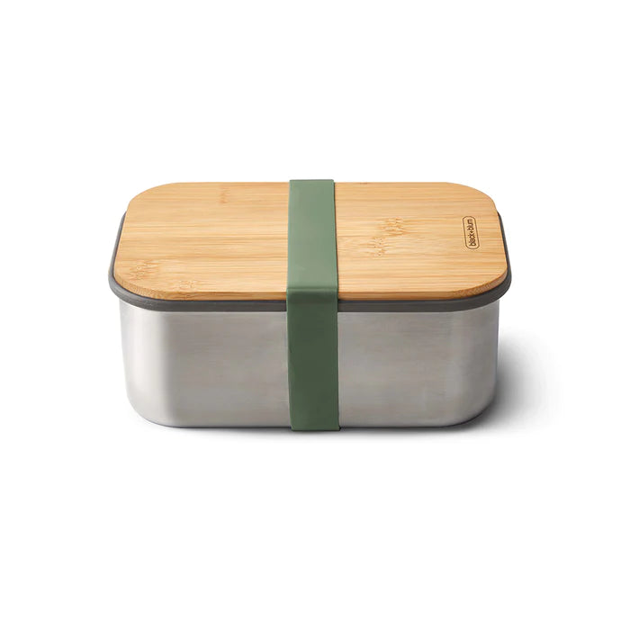 Stainless Steel Sandwich Box Large - Olive