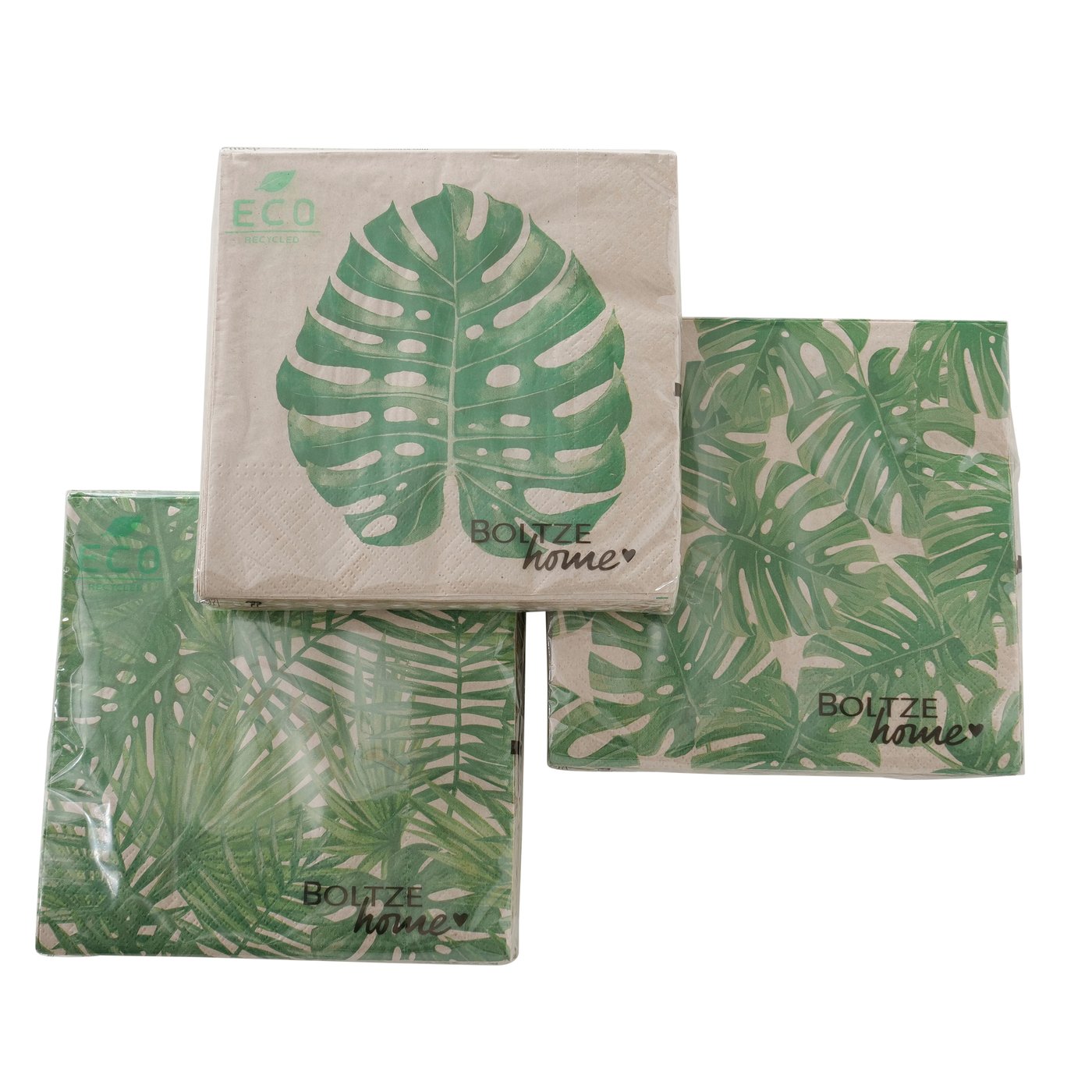 &Quirky Tropical Paper Napkins : Cheeseplant, Multi Cheeseplant or Multi Palm
