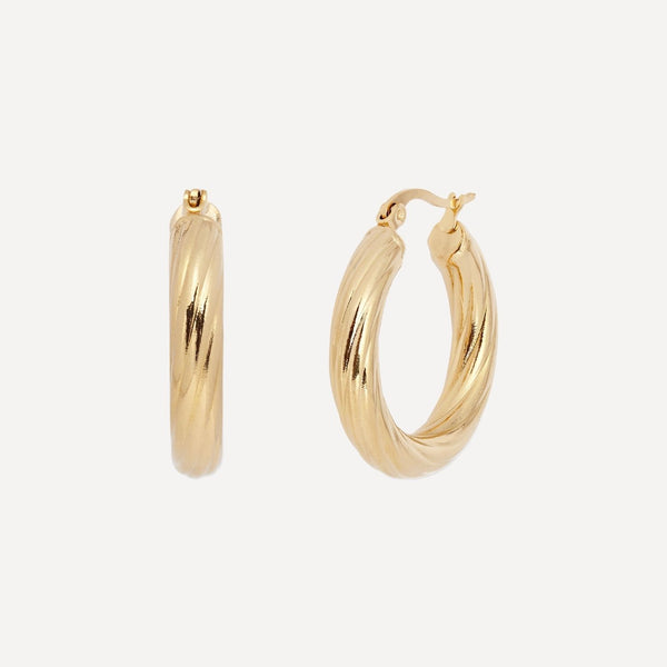 Shearwater Waterproof Hoop Earrings Large