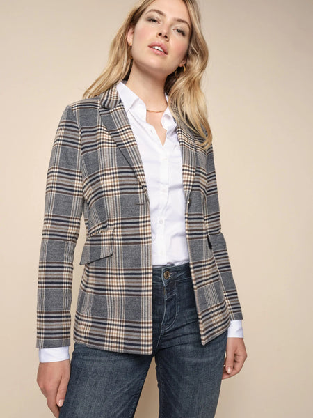 Arzo Checked Blazer