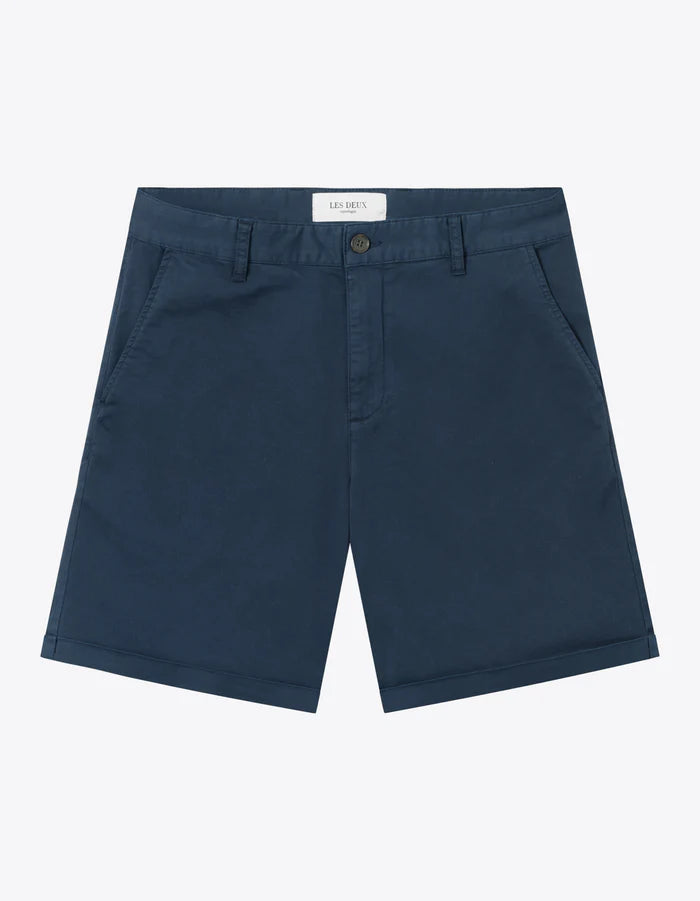 Pascal Light Chino Shorts - Dark Navy