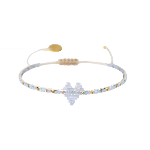 Heartsy Bracelet Blue/grey