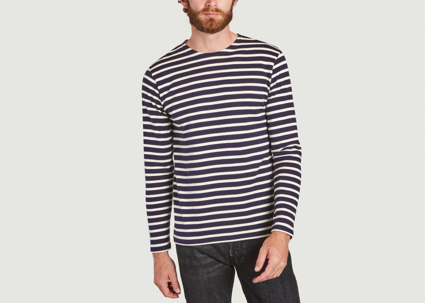 Armor Lux Ls Heritage Sailor T-shirt In Cotton