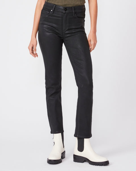 Cindy Luxe Coated Jeans - Black Frog