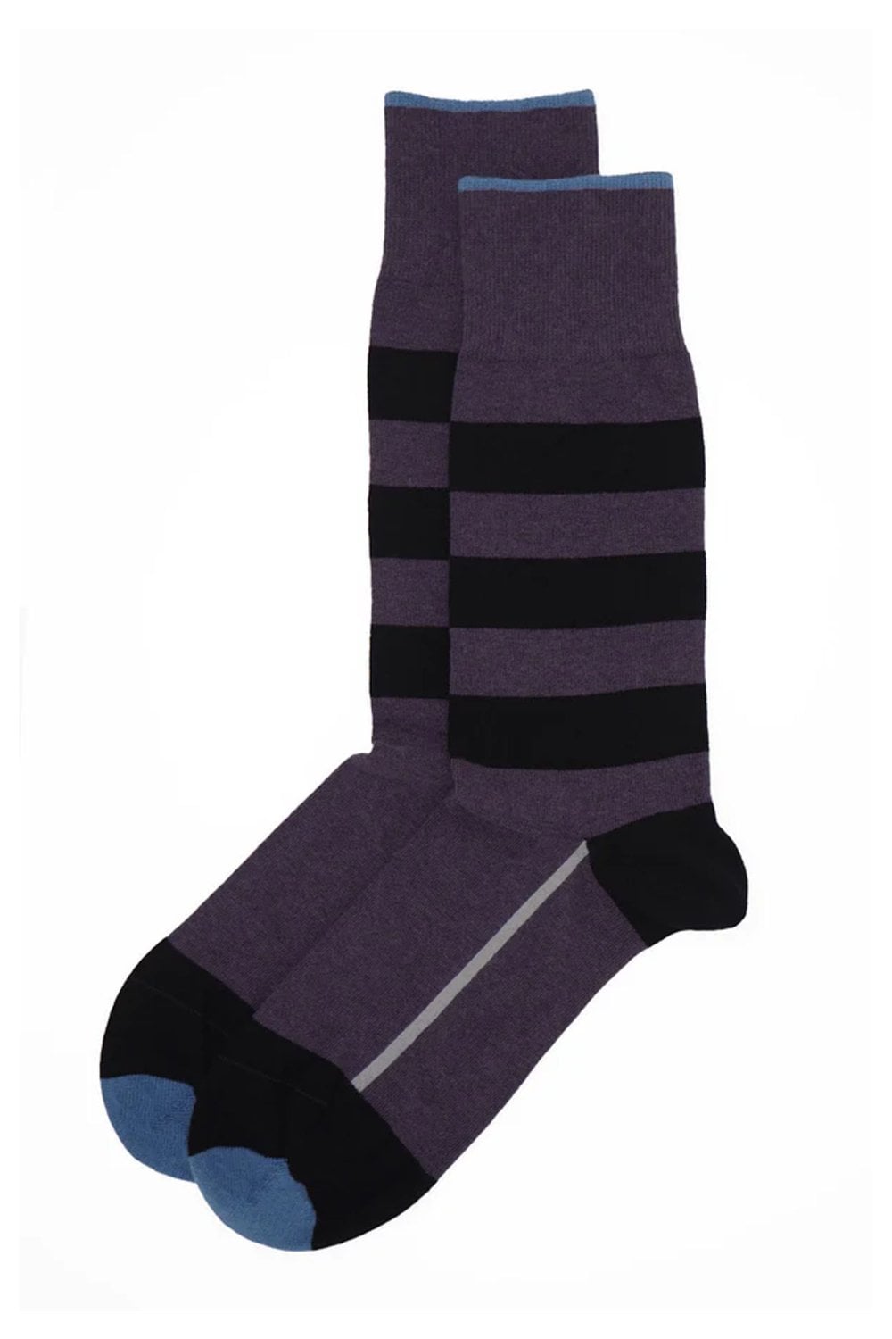 Organic Equilibrium Men's Socks In Purple