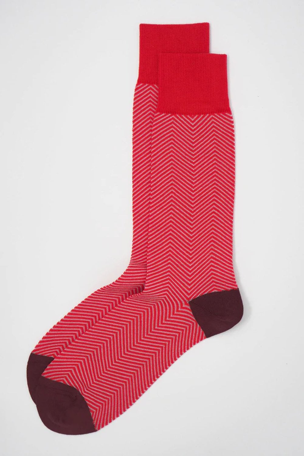 Lux Taylor Men's Socks In Red