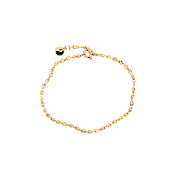 | Manhattan Bracelet | 22k Gold Plated