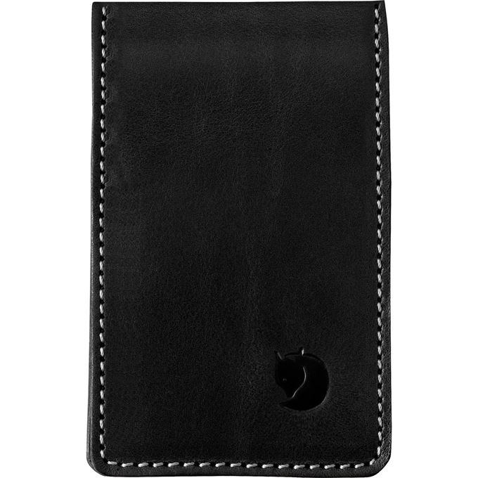 Fjällräven Övik Bi-Fold Leather Card Holder Large (Black)