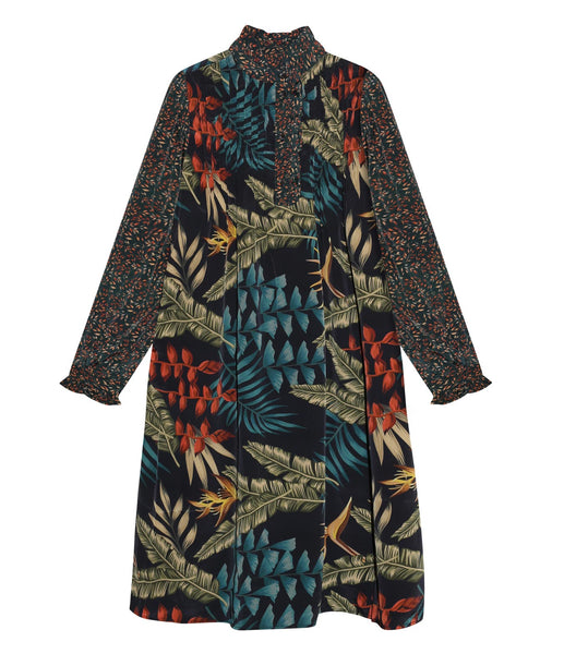 cashmere-fashion-store Soul Kathrine Viskose-seide Kleid Anna Dress