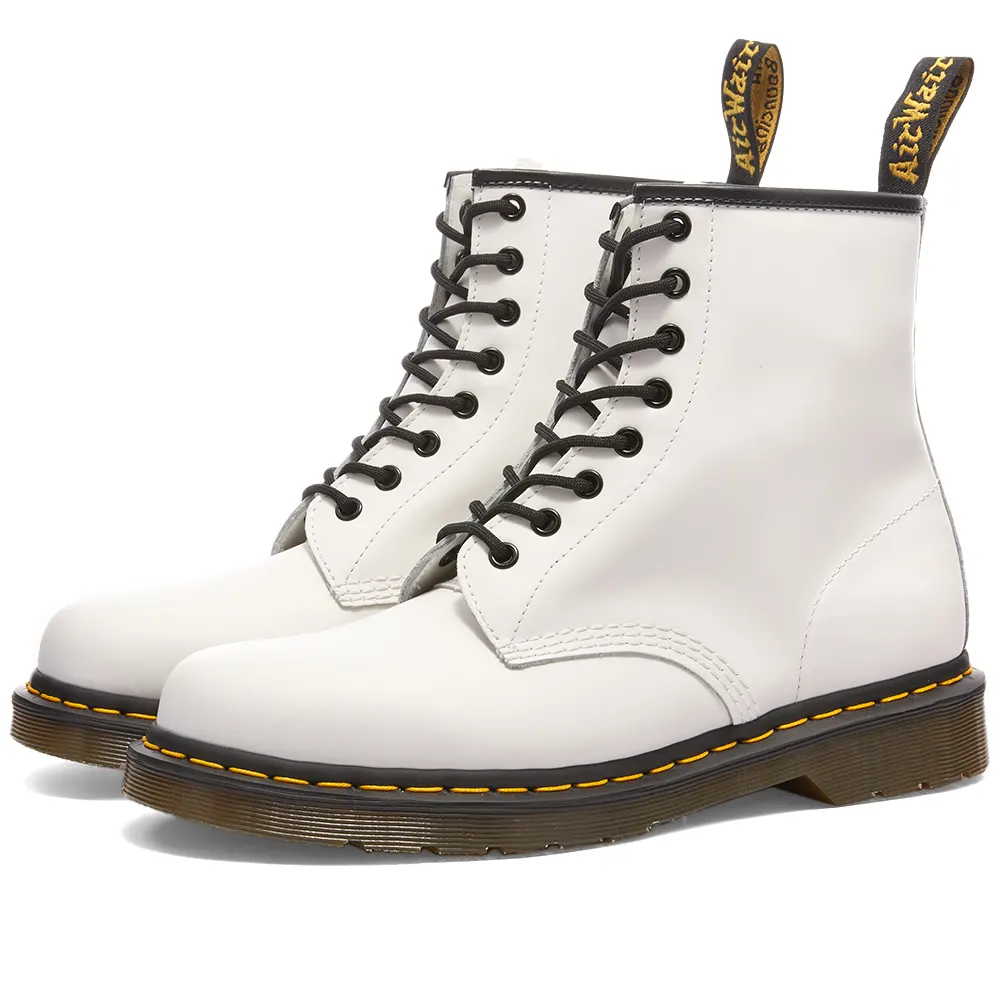 Dr Martens  1460 Boots White Smooth