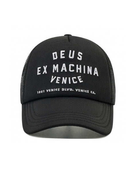 Deus Ex Machina Cap For Man Dma47620 Black