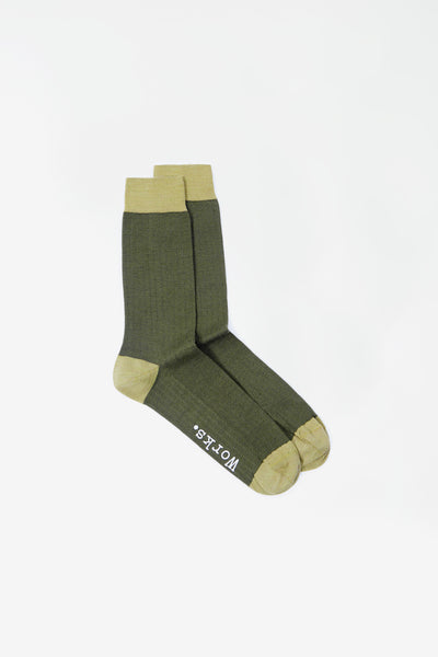 Merino Classic Sock Olive