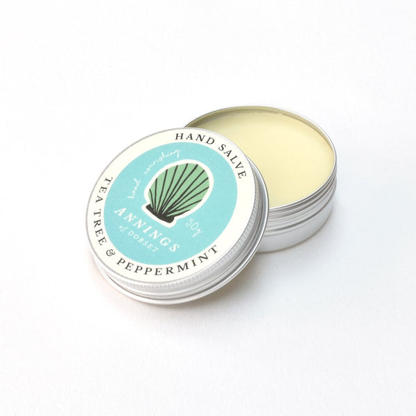 Annings of Dorset 50g Tea Tree and Peppermint Hand Salve