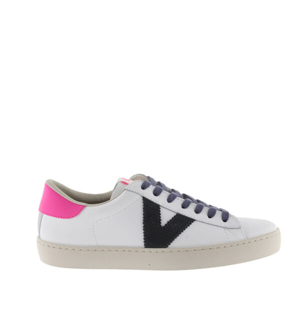 Fucsia Berlin Leather Trainers