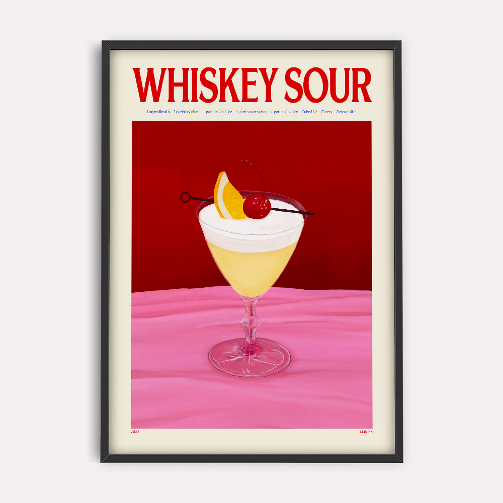 PSTR Studio Art Print Elin PK: Whiskey Sour 50x70cm