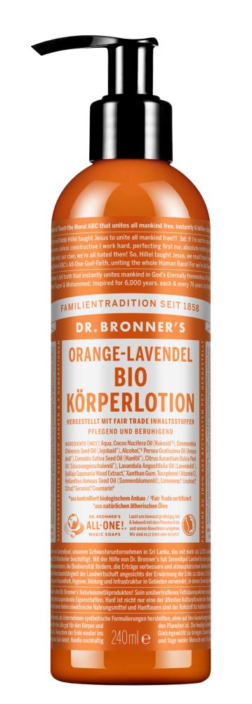 Dr. Bronner's Orange Lavender 240 ml