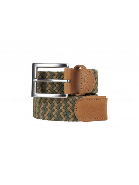 Braided Belt Belt - Green/Khaki