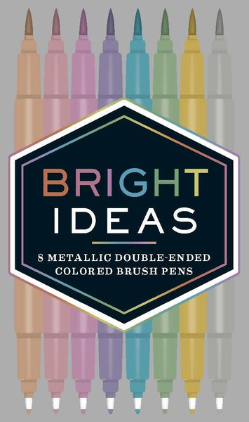 Bookspeed Bright Ideas: 8 Brush Pens