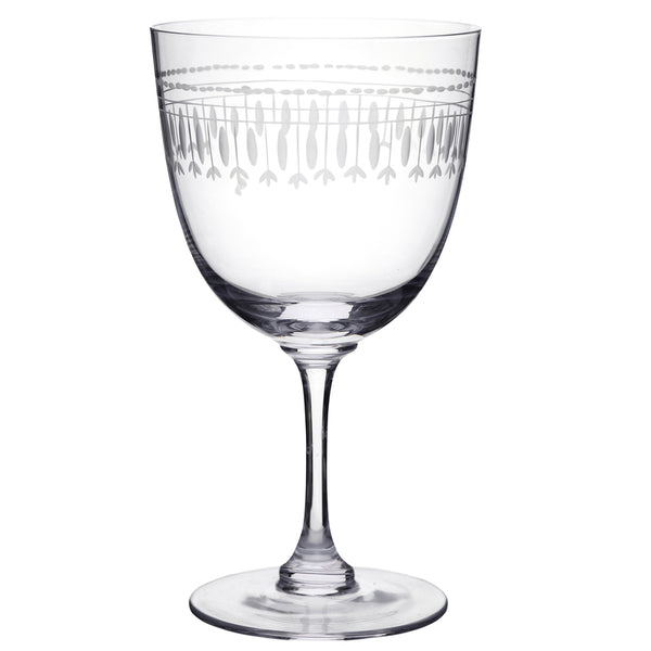The Vintage List Set Of Six Ovals Wine Glasses ''