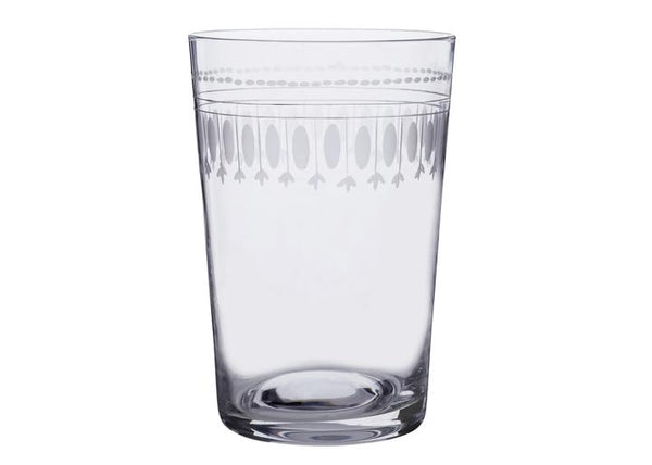 The Vintage List Set Of 6 Tumblers' In Ovals Design By '