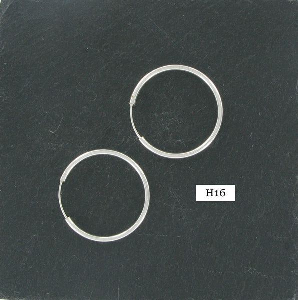 Extra Small Hoop Earrings Sterling Silver