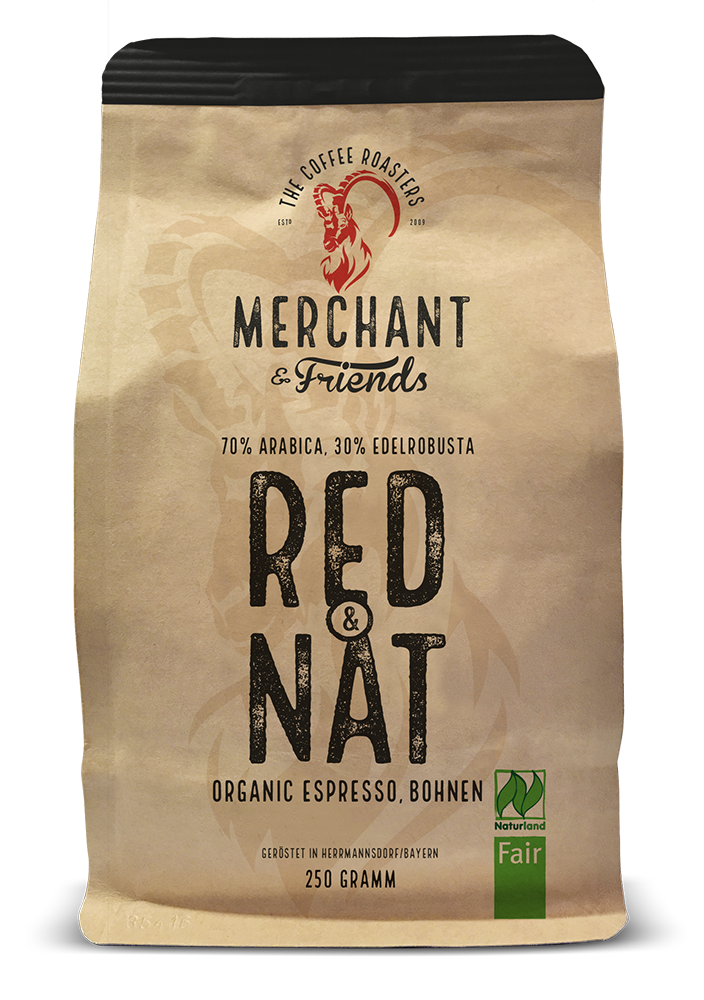 Merchant's & Friends Merchant's RED & NAT Espresso - 250g BEAN