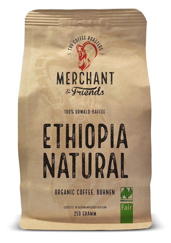 Merchant's & Friends Merchant's Ethiopia Natural Whole Beans 250g