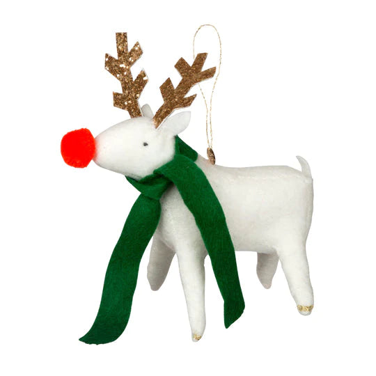 Meri Meri Reindeer Felt Christmas Tree Ornament