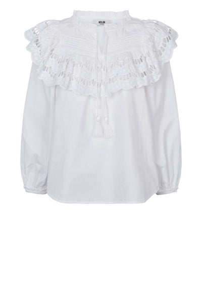 Queen Blouse - White