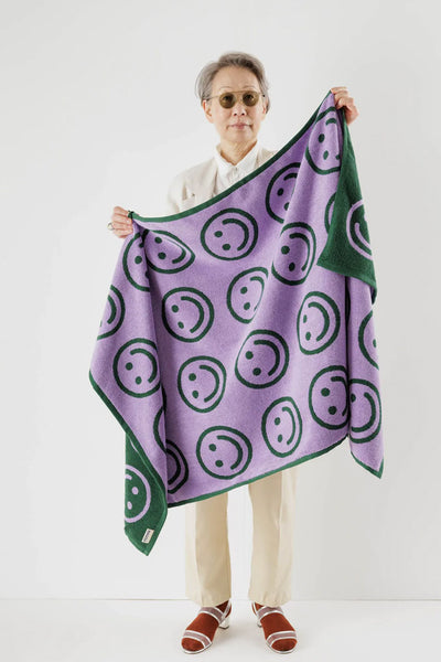 Lavender Forrest Happy Bath Towel