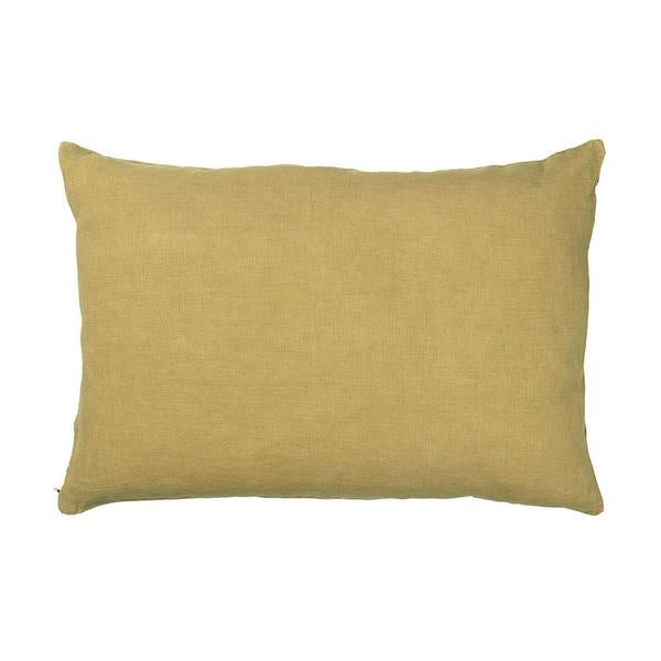 Linen Cushion - Mustard