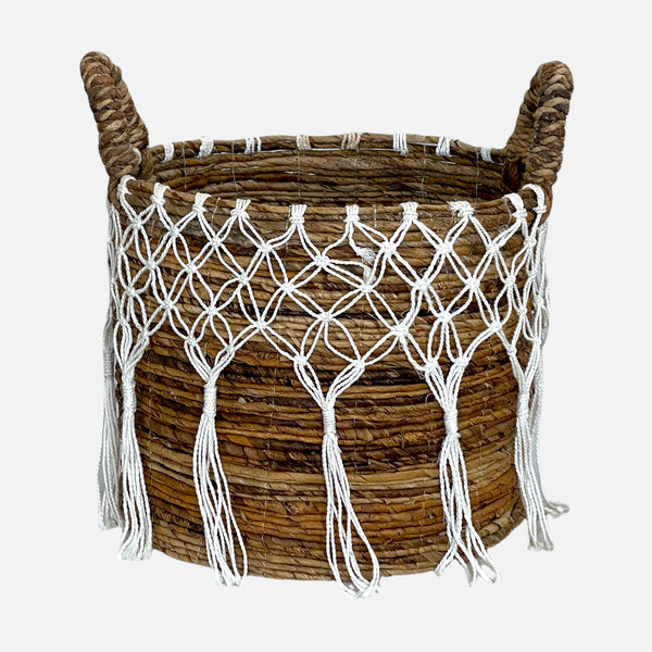 Uma Cantik Cabalaki Basket White Fringes - L