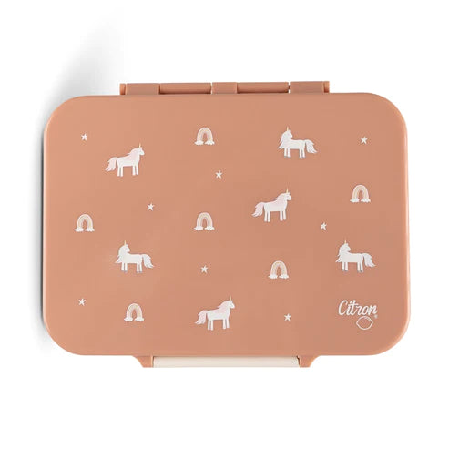 Citron Incredible Tritan Lunch Box With 4 Compartments - Unicorn-blush Pink