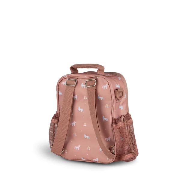 Insulated Lunch Bag Backpack - Unicorn-blush Pink ZR7736