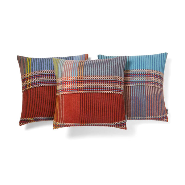 Beatrix Cushion - Orange & Blue