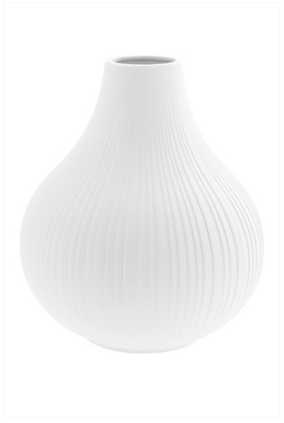 Ekenas Ceramic Vase White Big