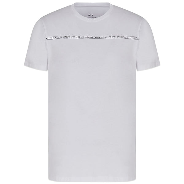Chest Band Logo T-shirt - White
