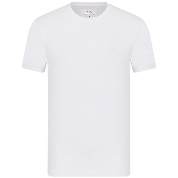 Armani Exchange Small Chest Logo Stretch T-shirt - White