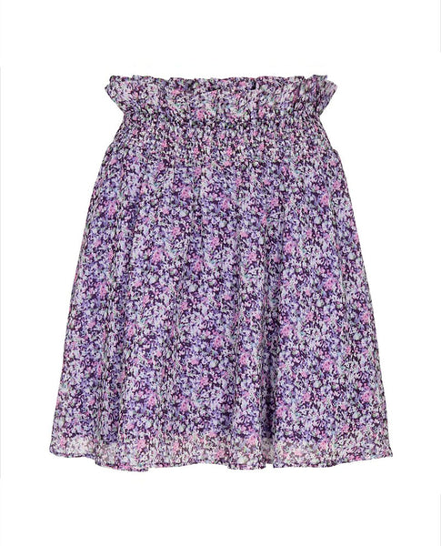 Julia Purple Frill Skirt