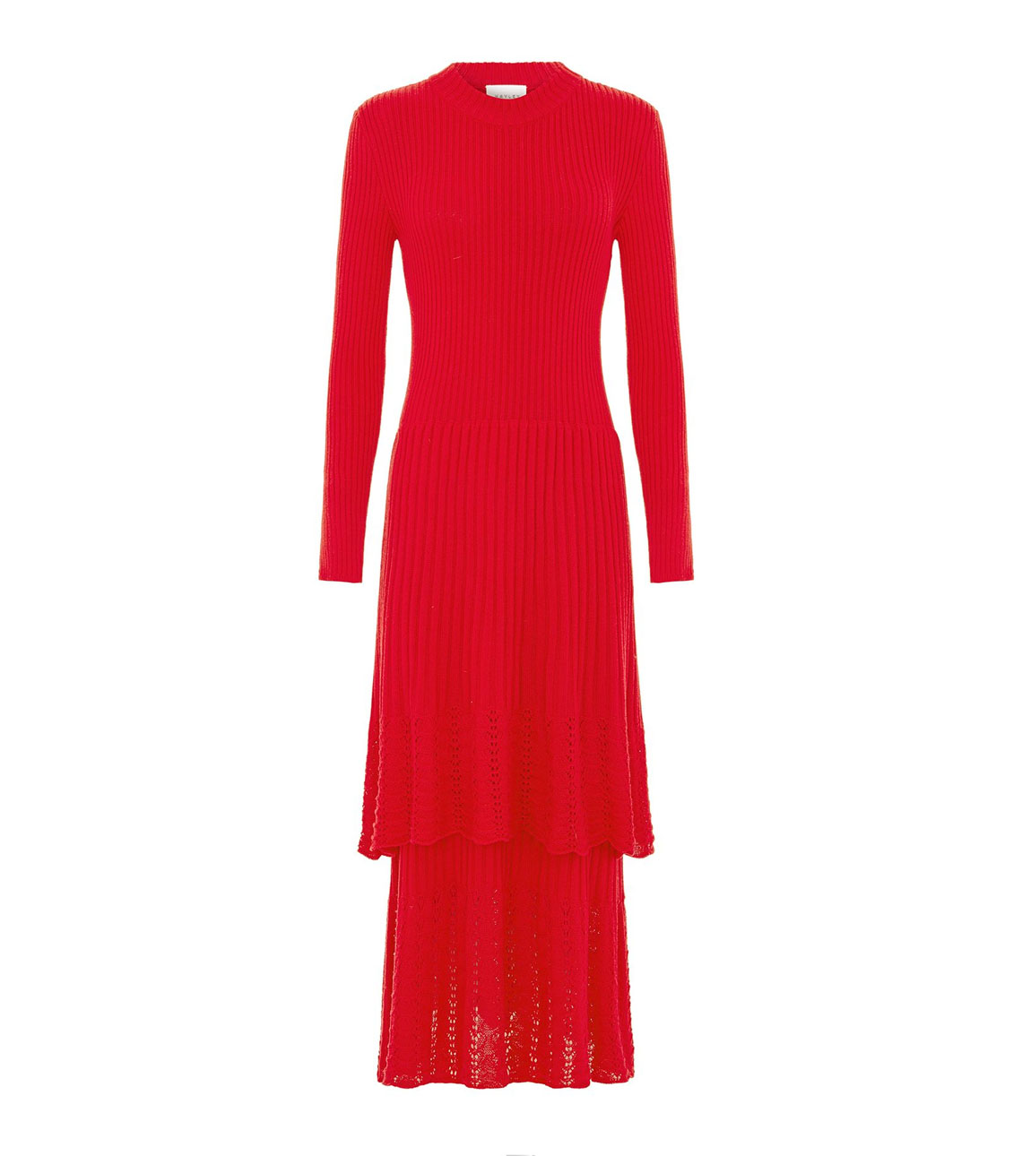 Hayley Menzies Virginia Ajore Knit Scarlet Dress