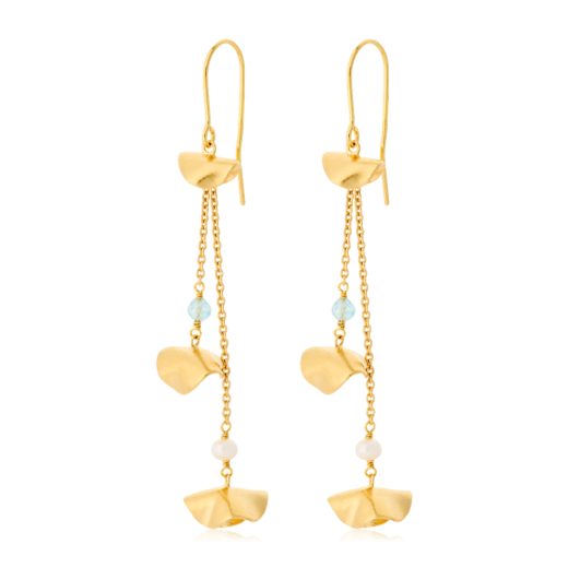 Poppy Earhooks Gold